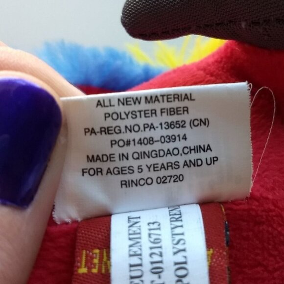 Scarlet Red Macaw by Adventure Planet - Plush Stuffed Animal - Picture 8 of 11